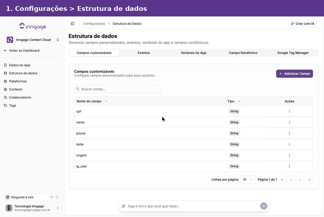 Gerando uma versão do container
